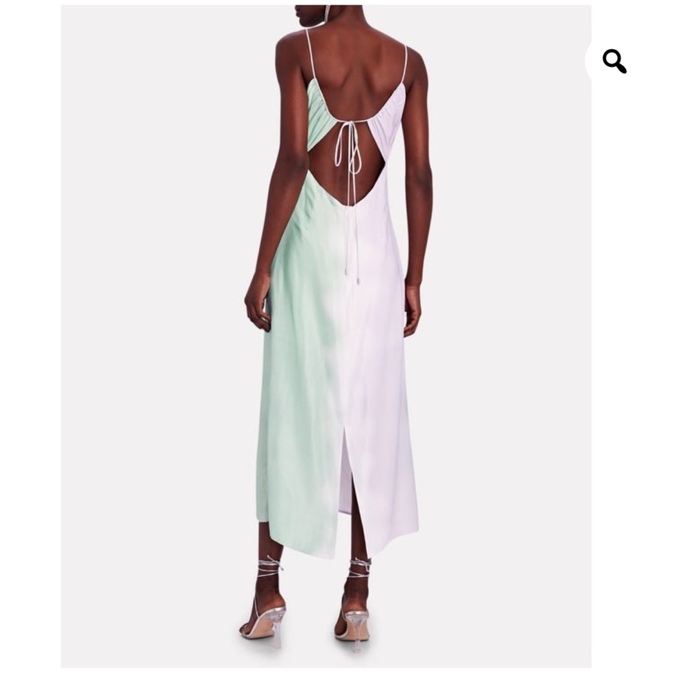 Eiko Ai Multi Astro Ombre Midi Slip Dress,